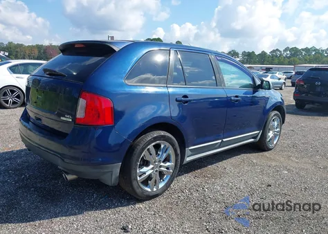 2012 Ford Edge Sel из США, поврежденный, VIN 2FMDK3J98CBA78003